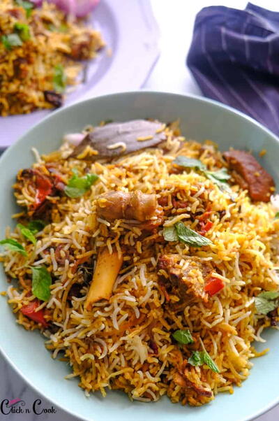 Copycat Hyderabadi Mutton Biryani Recipe