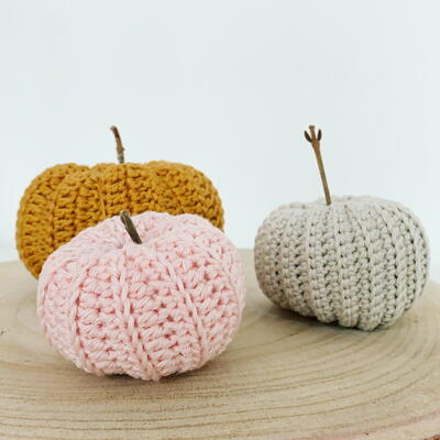 Cute Crochet Pumpkins Pattern