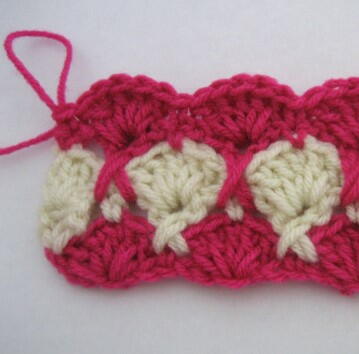 Criss Cross Crochet Shell Stitch Tutorial
