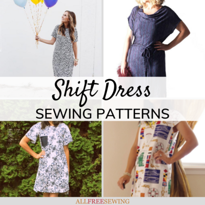 15 Sewing Patterns for Shift Dresses