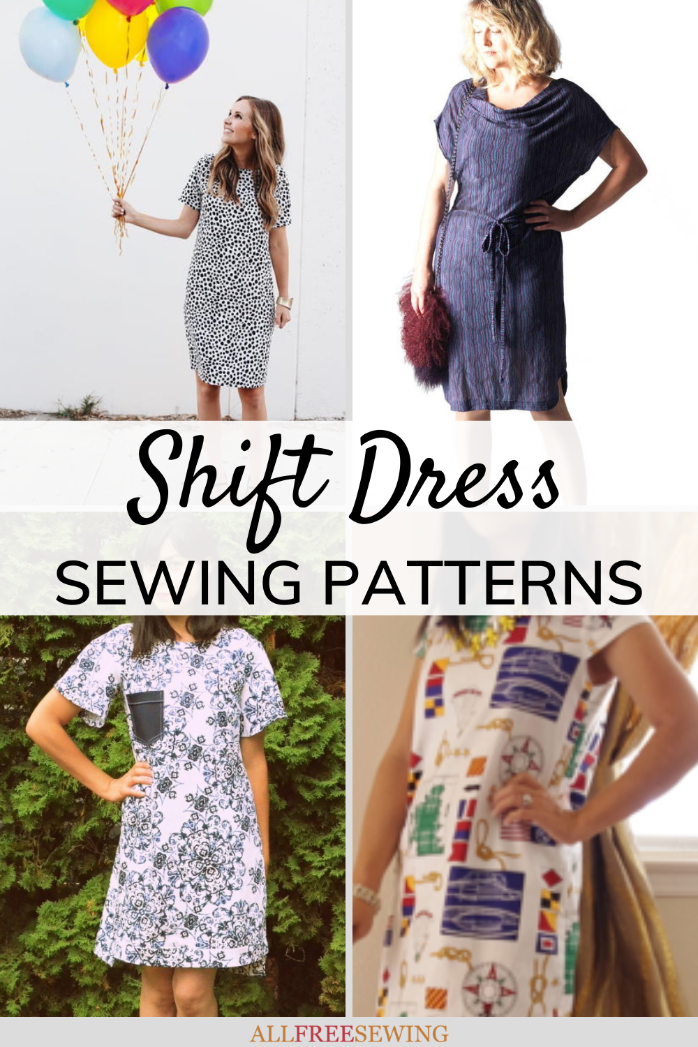 15+ Free Shift Dress Patterns | AllFreeSewing.com