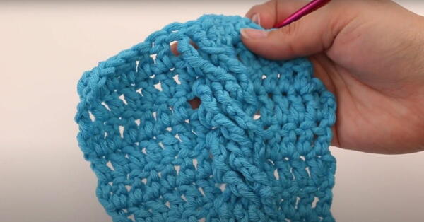 Crochet Crossed Cable Stitches