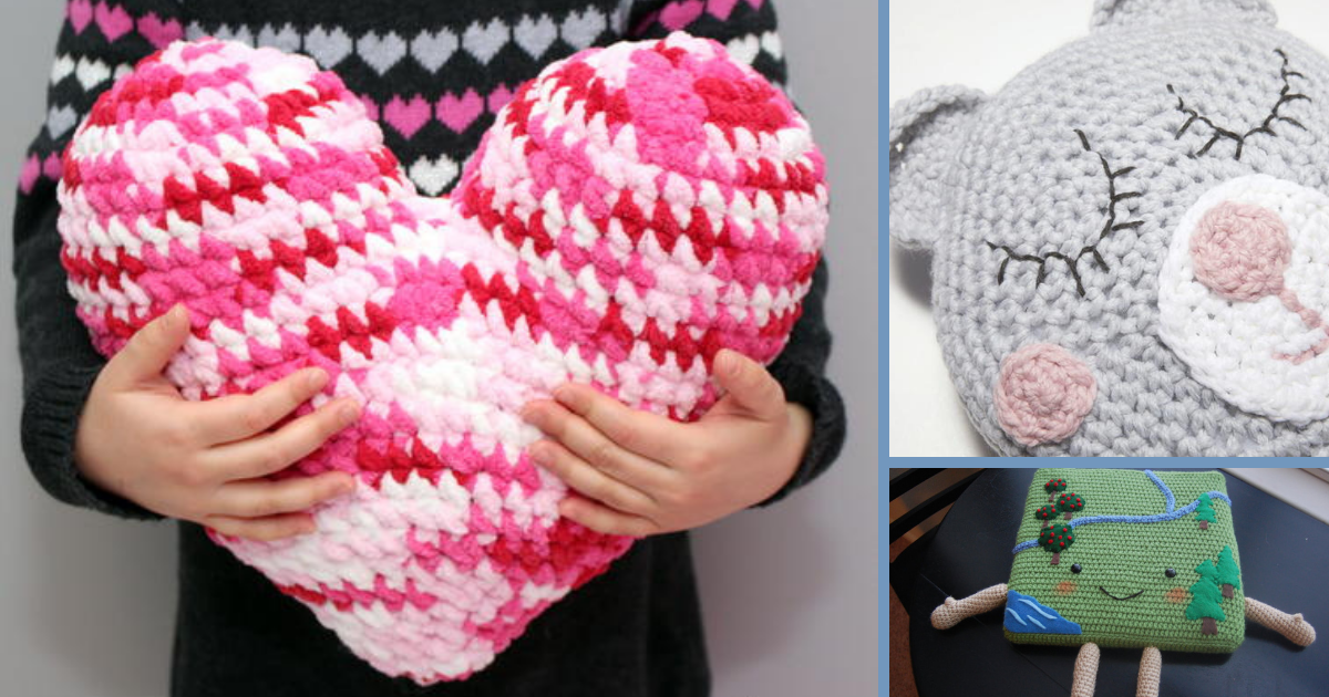 24 Free Crochet Children's Pillow Patterns