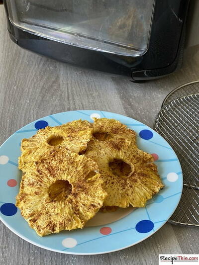 How To Dehydrate Pineapple In An Air Fryer
