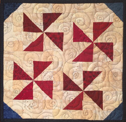 Pinwheel Party Mini Quilt