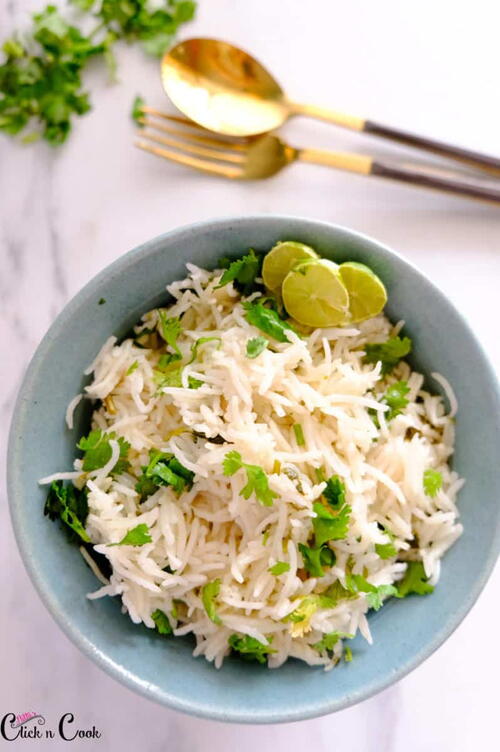 Instant Pot Chipotle Cilantro Lime Rice