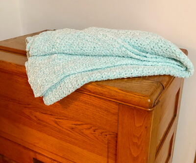 Crochet Velvet Warm Blanket