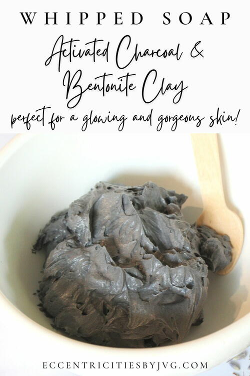 Activated Charcoal Facial Whipped Soap