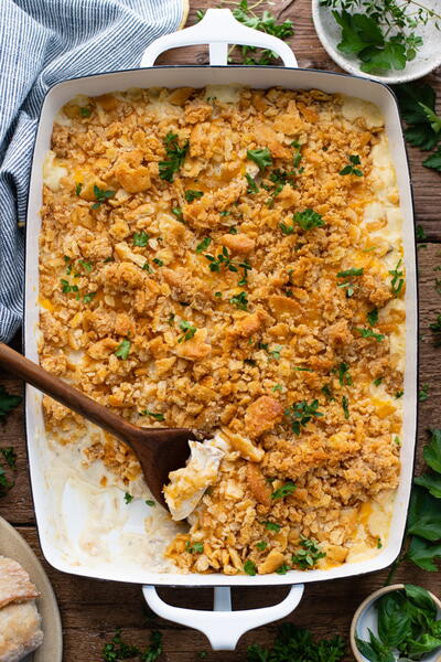 Chicken Casserole With Ritz Crackers