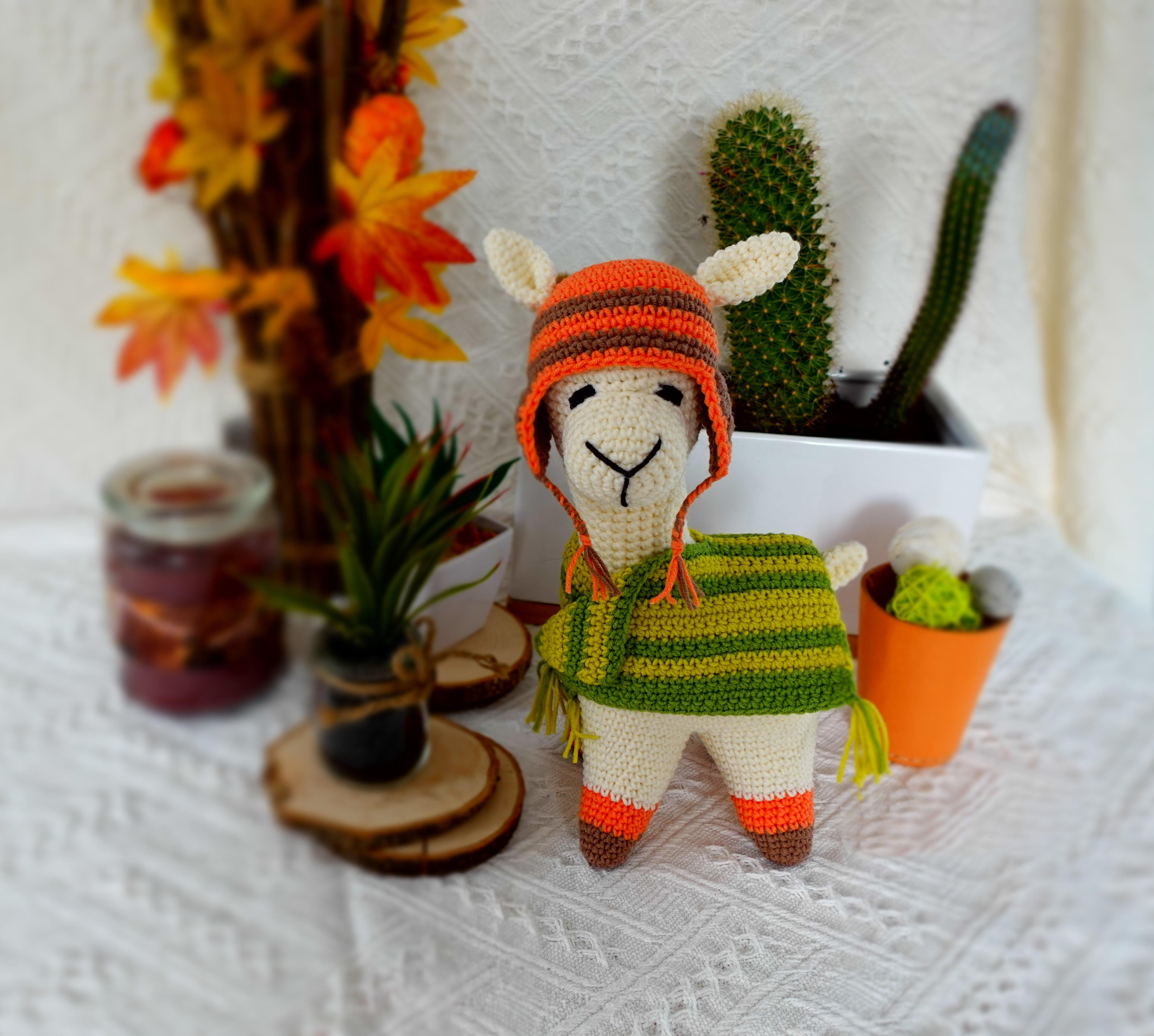 Llama Pin pattern by Magia Crochet