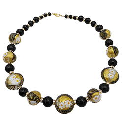 Zanfirico Black Necklace