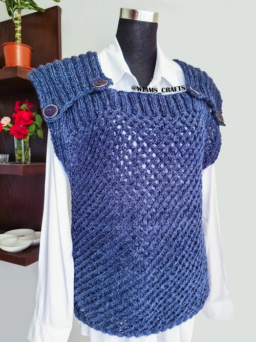 Mesh Pattern Vest