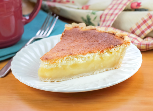 Lemon Sponge Pie