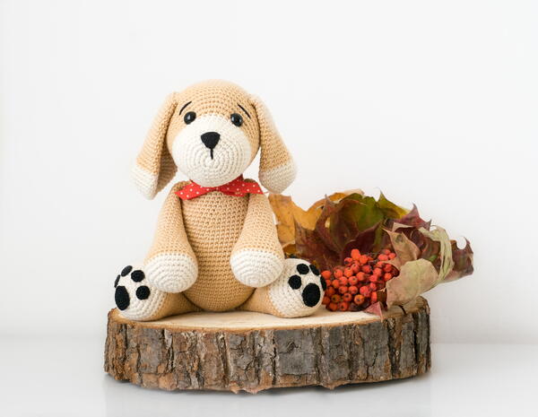 Free Amigurumi Dog Crochet Pattern