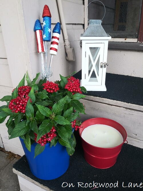 How To Decorate A Small Porch For 4th Of July