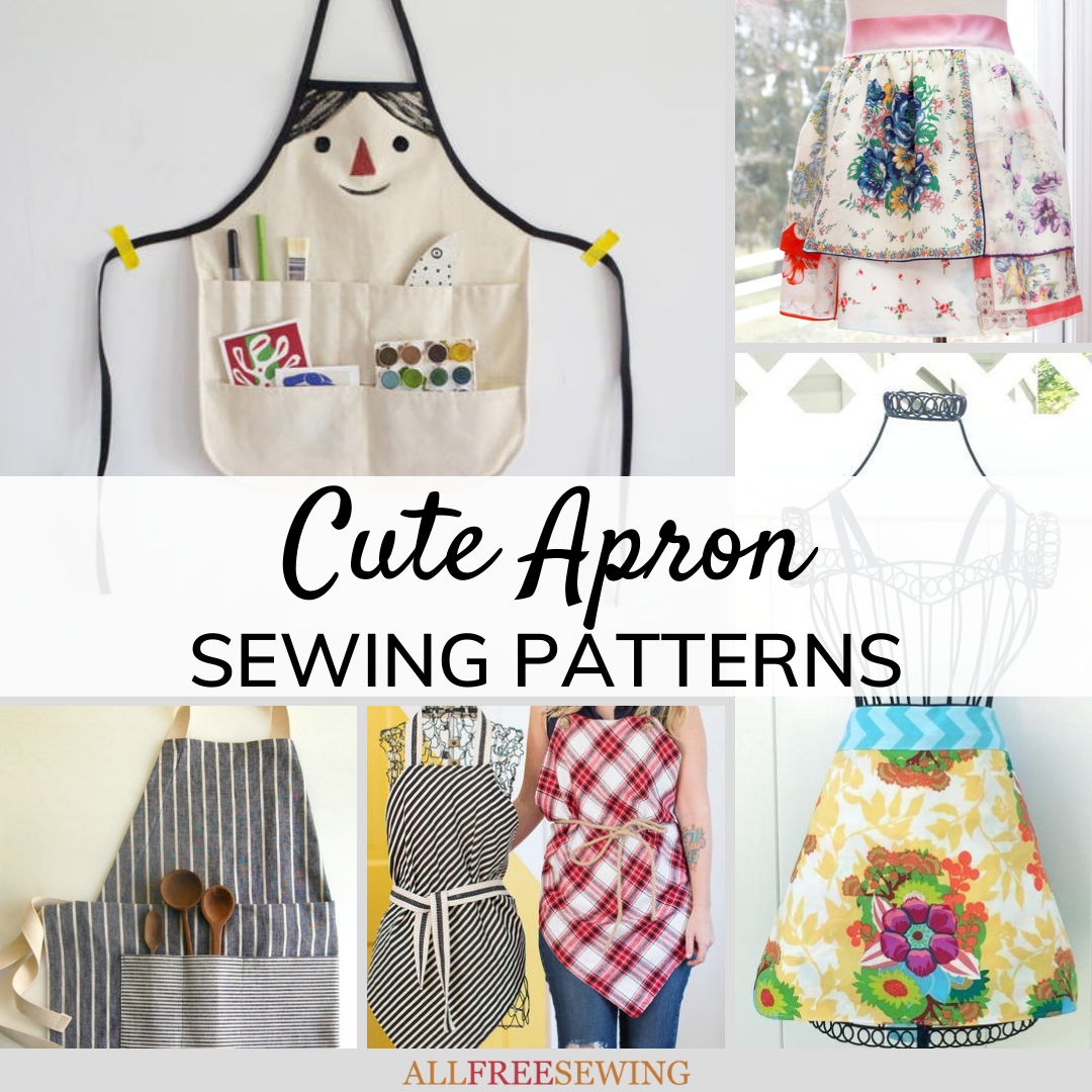 40 Apron Sewing Patterns (Free!)