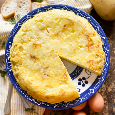 No-fry Spanish Potato Omelette | Just 3 Ingredients & Easy To Make