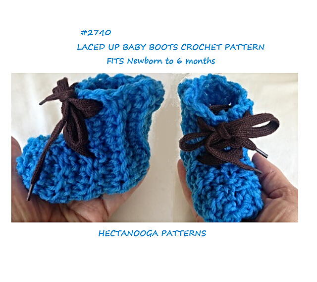 Laced Up Baby Booties