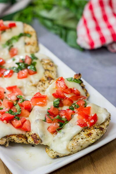 Grilled Bruschetta Chicken