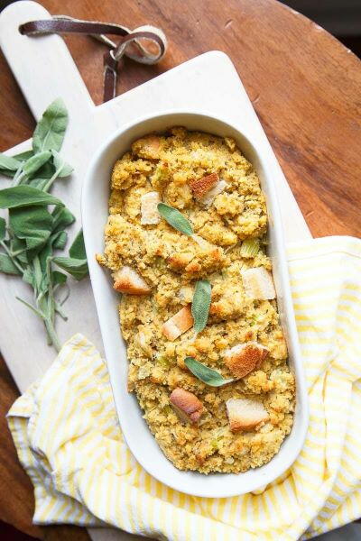 Small Batch Southern Cornbread Dressing