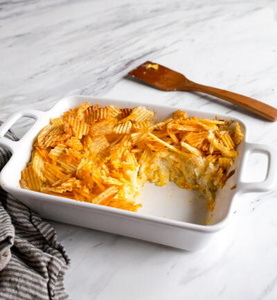 Funeral Potatoes for Two