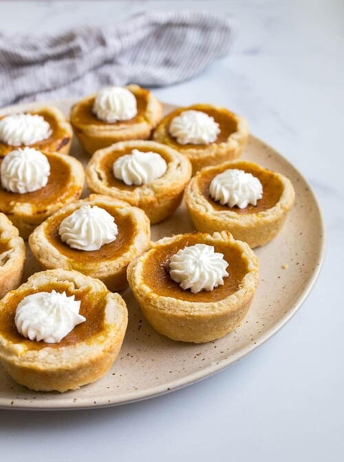 Mini Pumpkin Pie Casseroles