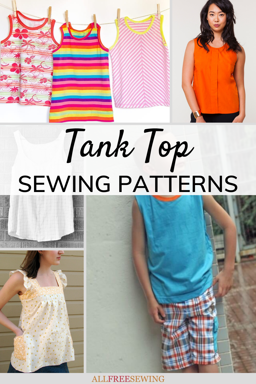 25 Free Tank Top Sewing Patterns