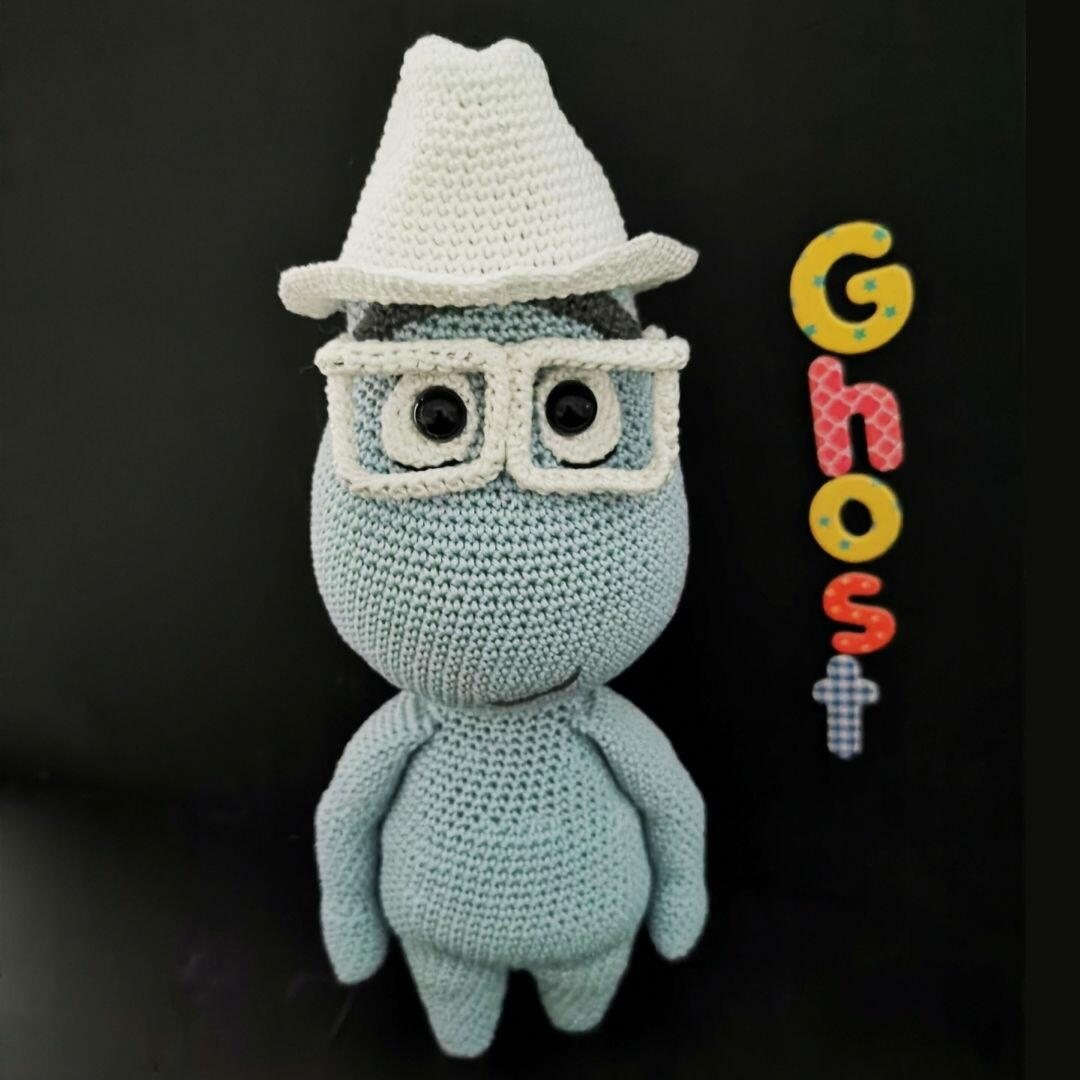 ghost plush crochet pattern