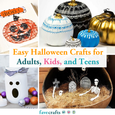 53 Easy Halloween Crafts for Adults, Kids, and Teens