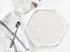 Basic Round Crochet Placemat 