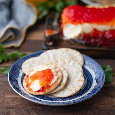 Cream Cheese And Pepper Jelly Dip