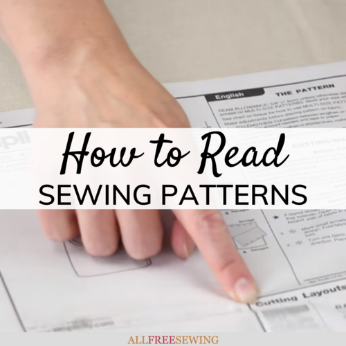 How to Read a Sewing Pattern