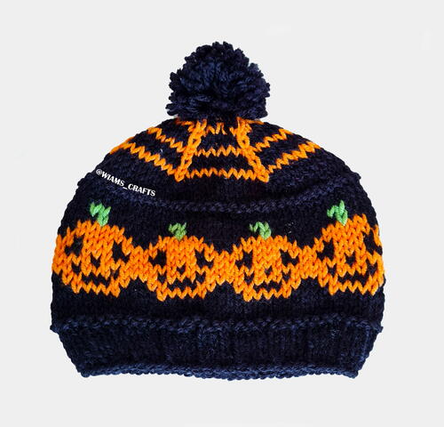 Jack-o'-lantern Halloween Hat