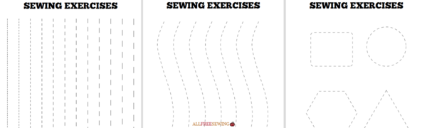 Hand Sewing Practice Sheets PDFs (Free Printables) | AllFreeSewing.com hand-sewing-practice-sheets-pdfs-free-printables-allfreesewing-com