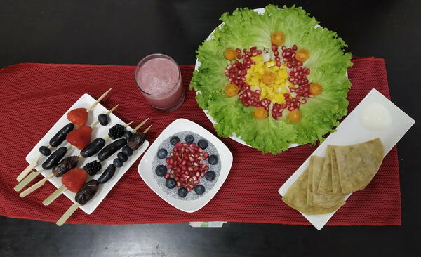 A Unique Twist To Regular Iftar-vegetarian Iftar Platter For Ramadan