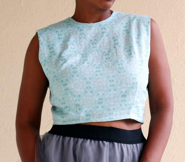 Fun Crop Top Sewing Tutorial