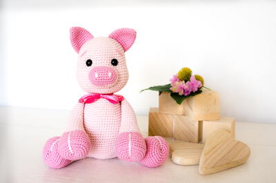 Free Amigurumi Pig Crochet Pattern
