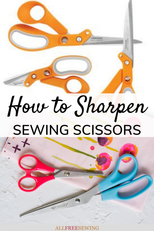 How to Sharpen Sewing Scissors 