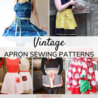 28 Free Vintage Apron Patterns