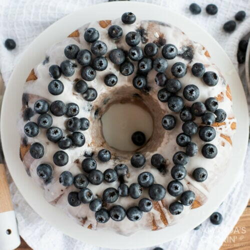 Blueberry Bundt Cake