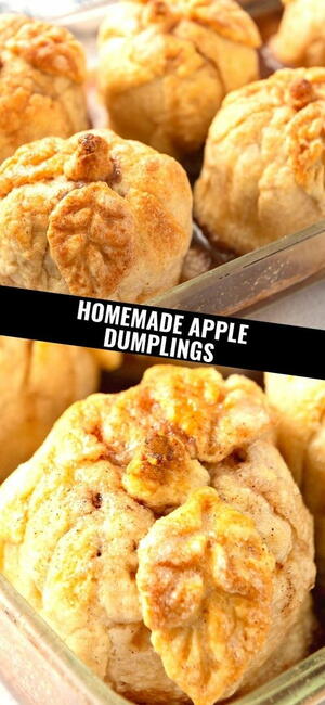 Homemade Apple Dumplings