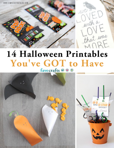 14 Halloween Printables You've Got to Have