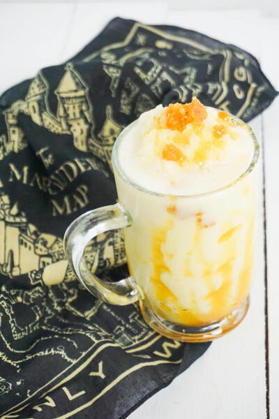 How To Make A Homemade Butterbeer Frappuccino 