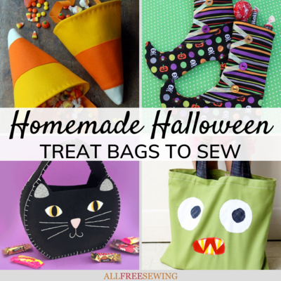 20+ Homemade Halloween Treat Bags