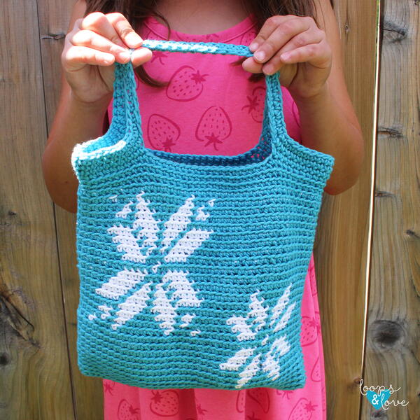 Crochet Snowflake Bag