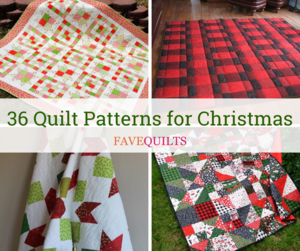 36 Quilt Patterns for Christmas