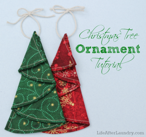 Tiny Tree Ornament Tutorial