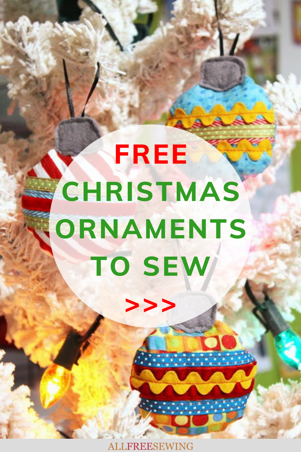 20+ Free Christmas Ornaments to Sew | AllFreeSewing.com