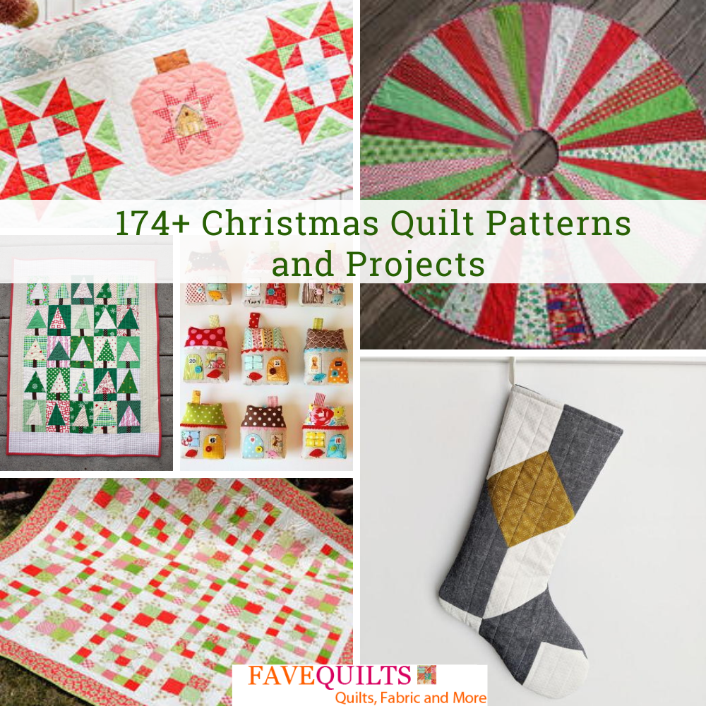174+ Free Christmas Quilt Patterns and Projects | FaveQuilts.com