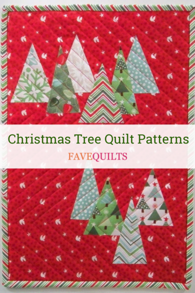 20 Christmas Tree Quilt Patterns